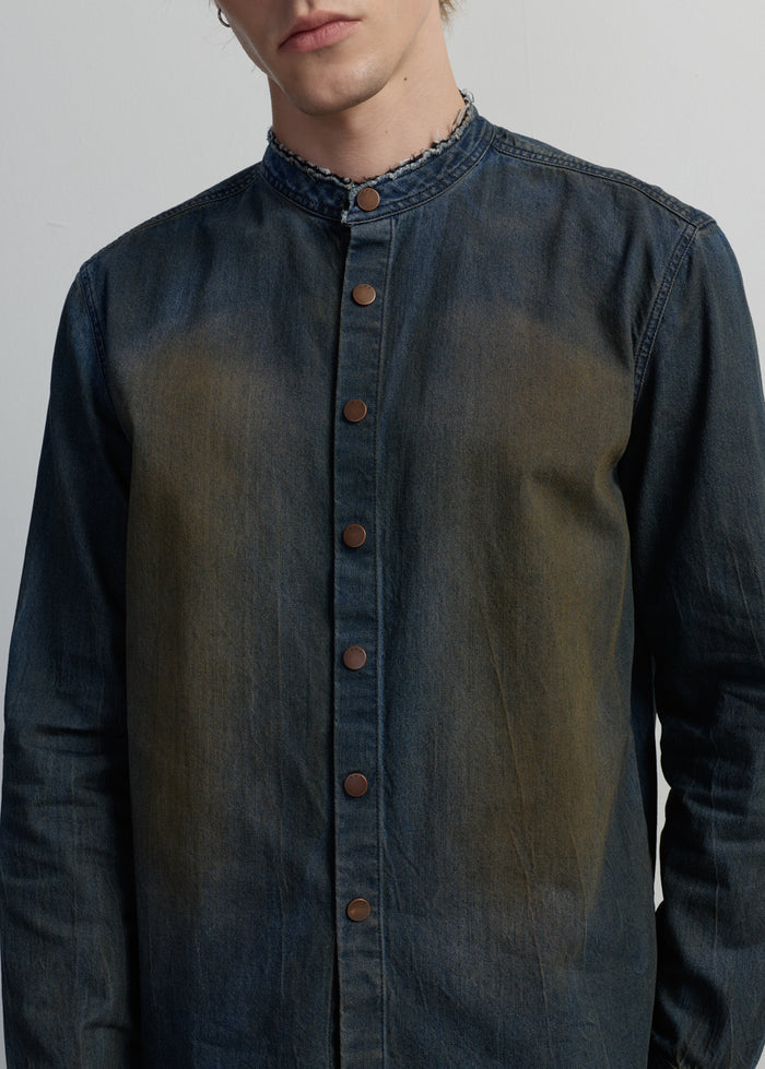 DESTROYED RELAXED-FIT SHIRT