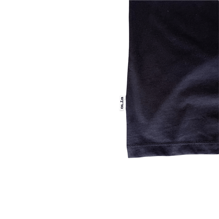 Dlab Essentials Navy/PVC Patch Logo Tee - DlabStore