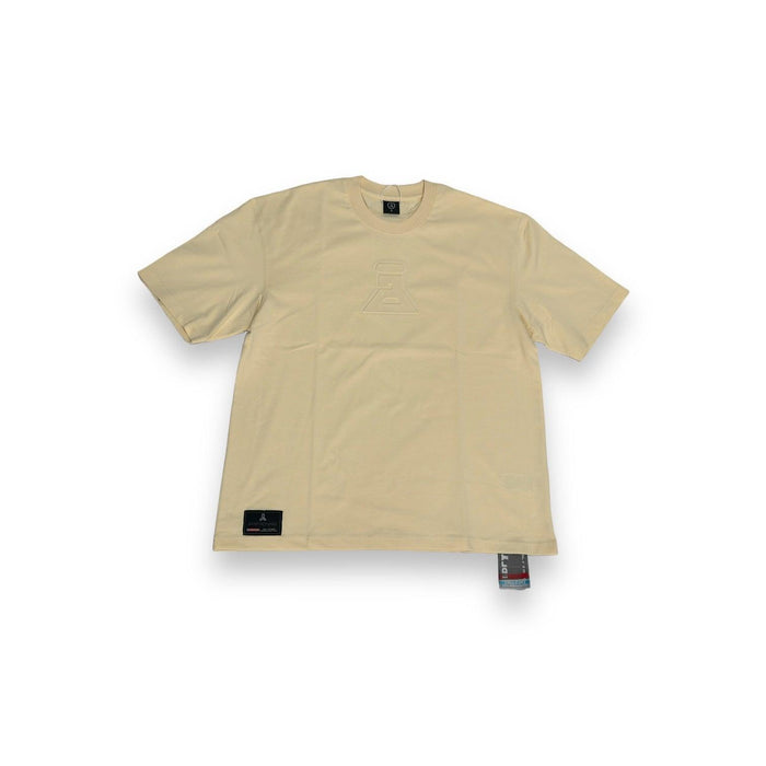 DLAB Oversized Embossed Tee Cream - DlabStore