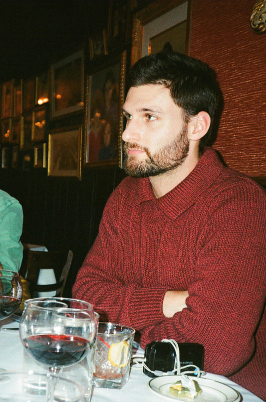 Dock Sweater in Cranberry Mix