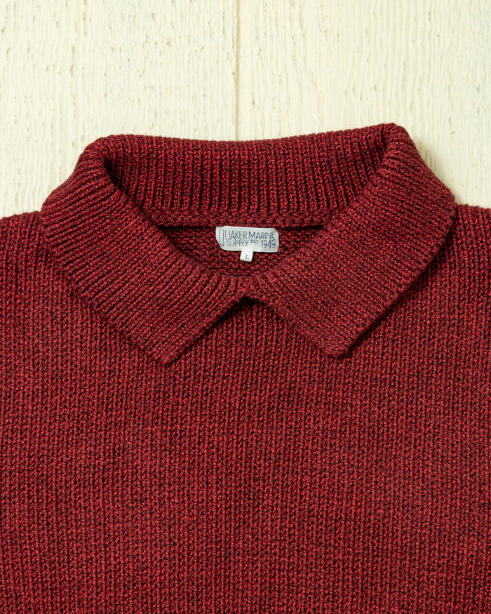Dock Sweater in Cranberry Mix