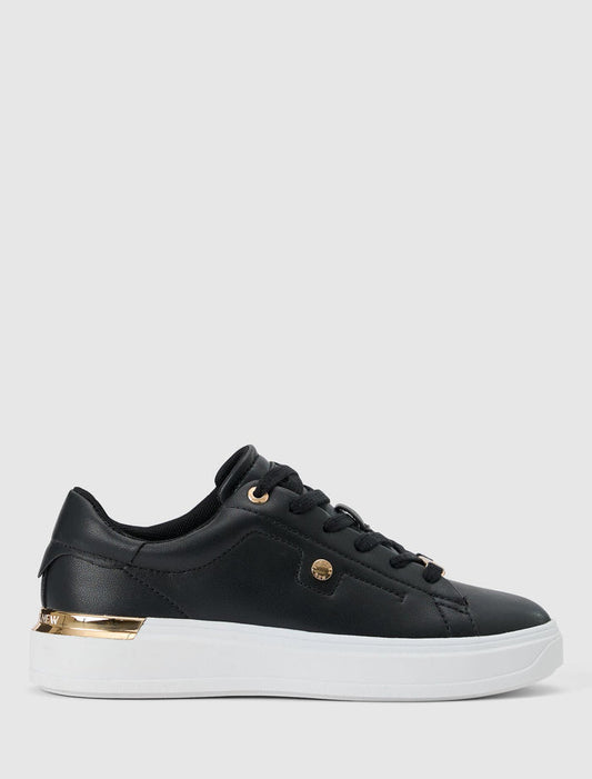Eleanor 3 Flatform Sneaker Black Forever New