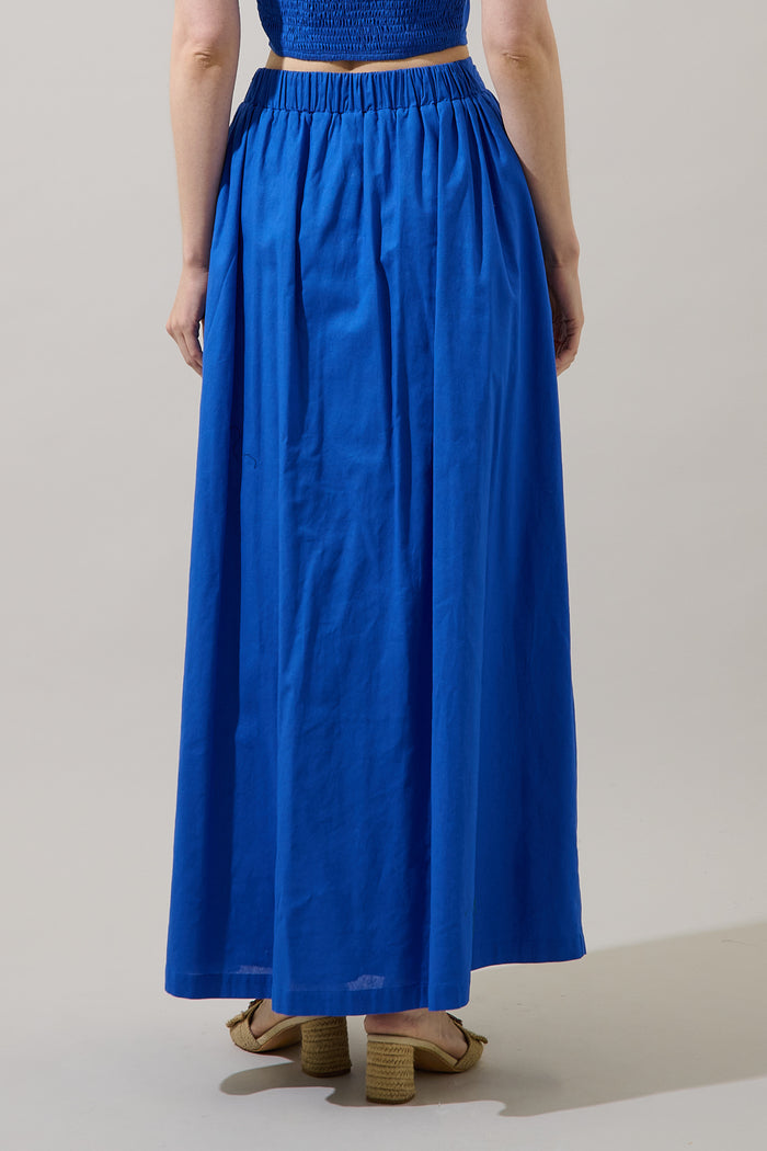 Epsie High Waisted Maxi Skirt