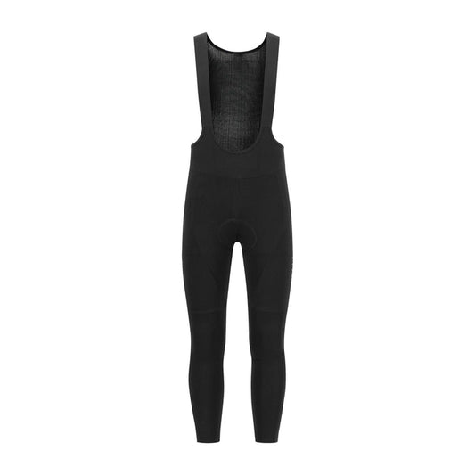 Rogelli Essential lange fietsbroek heren zwart voorkant.