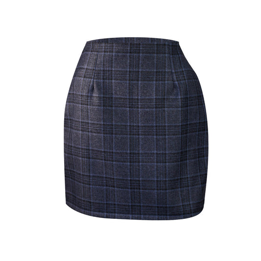Fabrosanz: Grey Check Skirt