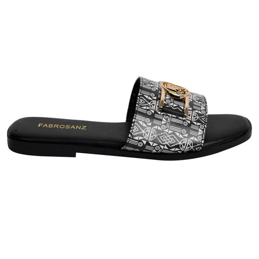 Fabrosanz:Nguni Print Mules