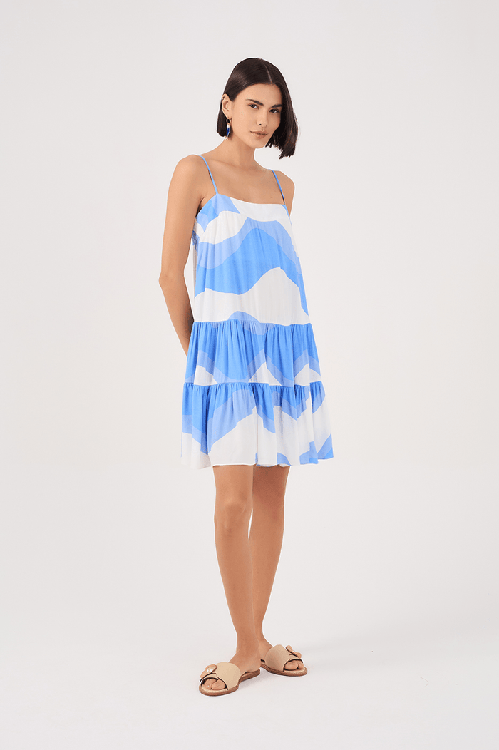 Flow Print Mini Dress_2