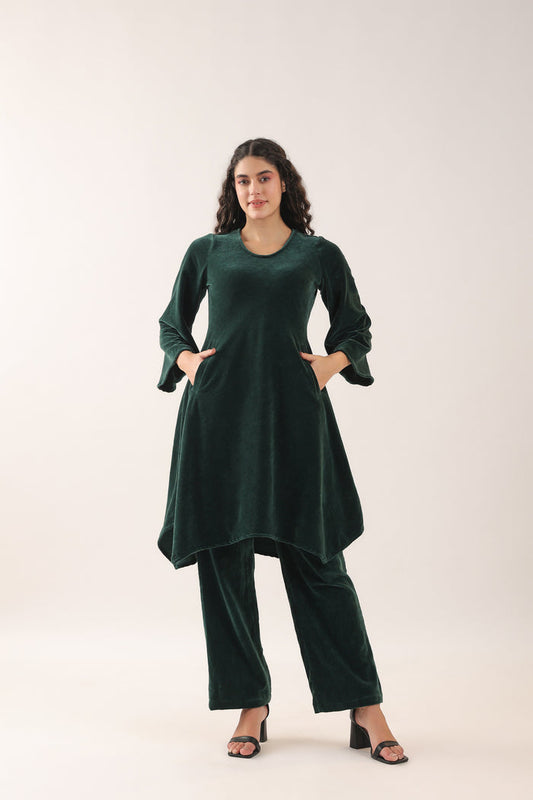 Forest Elf Velvet Co-ord Set