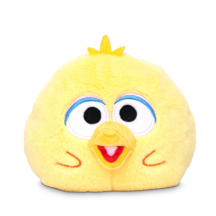 Funshine Bear & Big Bird 4" Reversible Plushie: Big Bird