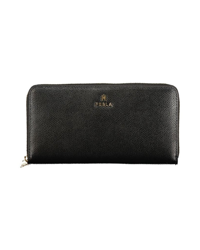 Furla Nero Leather Women Wallet
