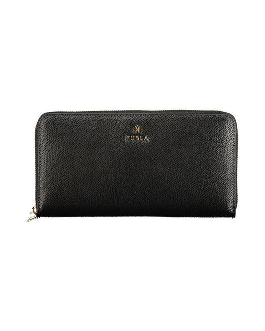 Furla Nero Leather Women Wallet