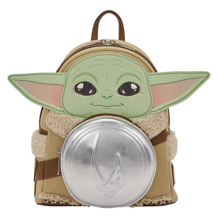 Grogu & Anzellan The Mandalorian Star Wars Loungefly Mini Backpack