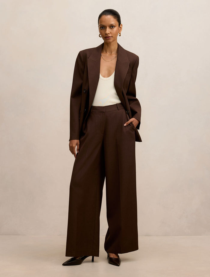 Harper Petite Wide Leg Pants Forever New
