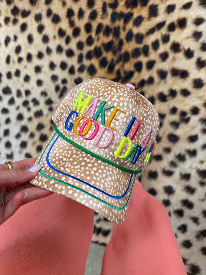 Hat Make It a Good Day Fawn