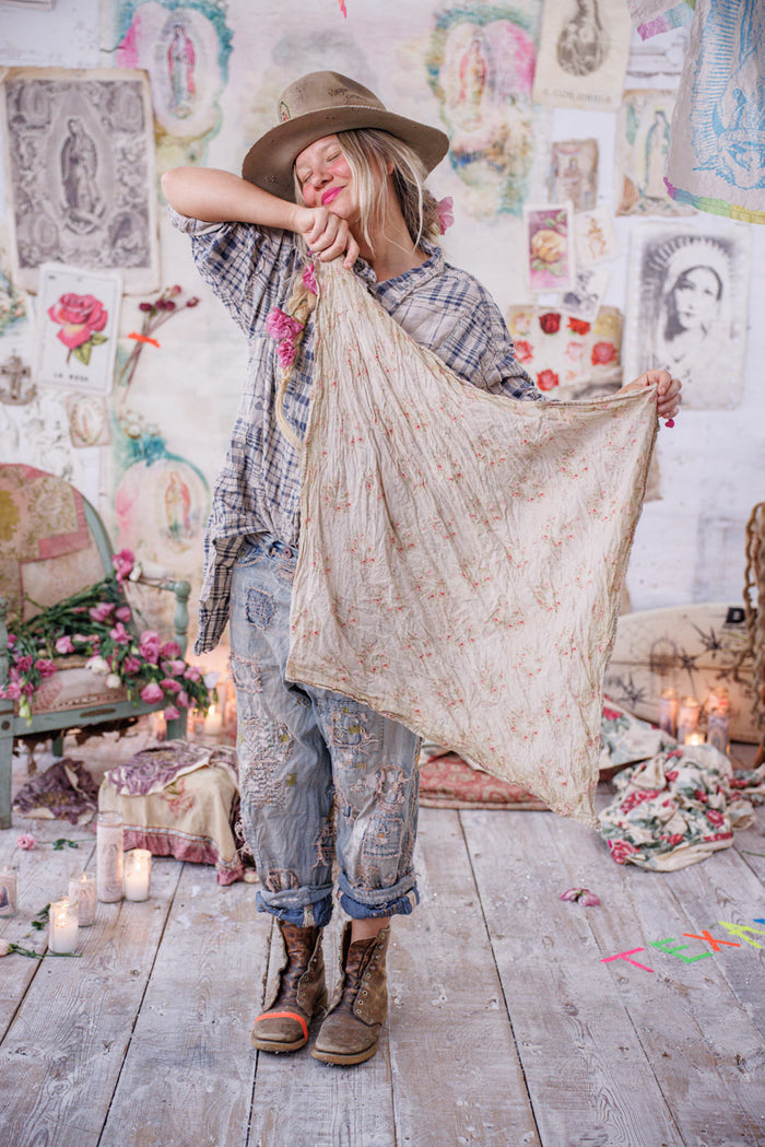 Heart Tassel Scarf Magnolia Pearl Clothing