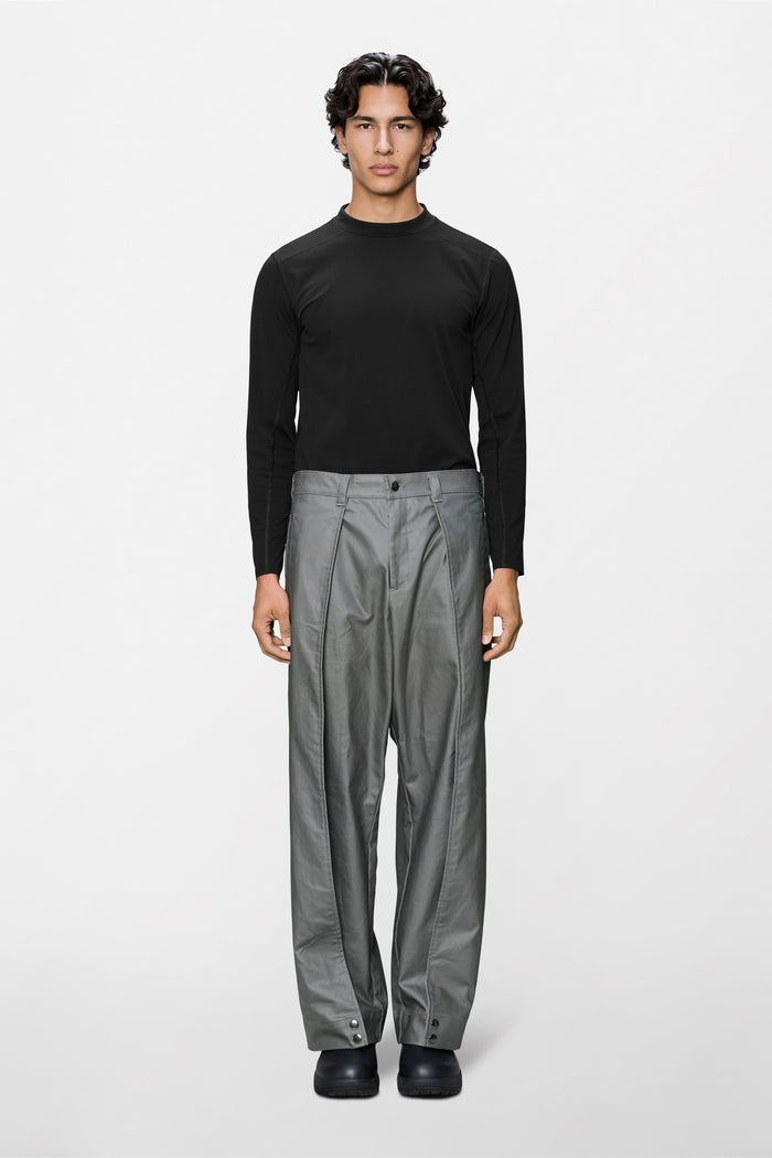 RAINS Heavy Woven Pants Wide Asphalt Pants