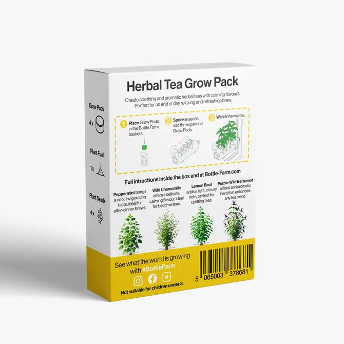 Herbal Tea Grow Pack - Refill Kit