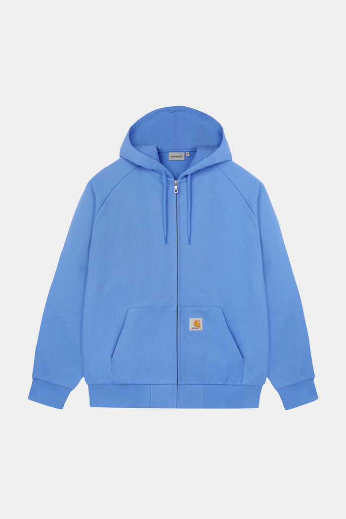 Hooded Square Label Jacket