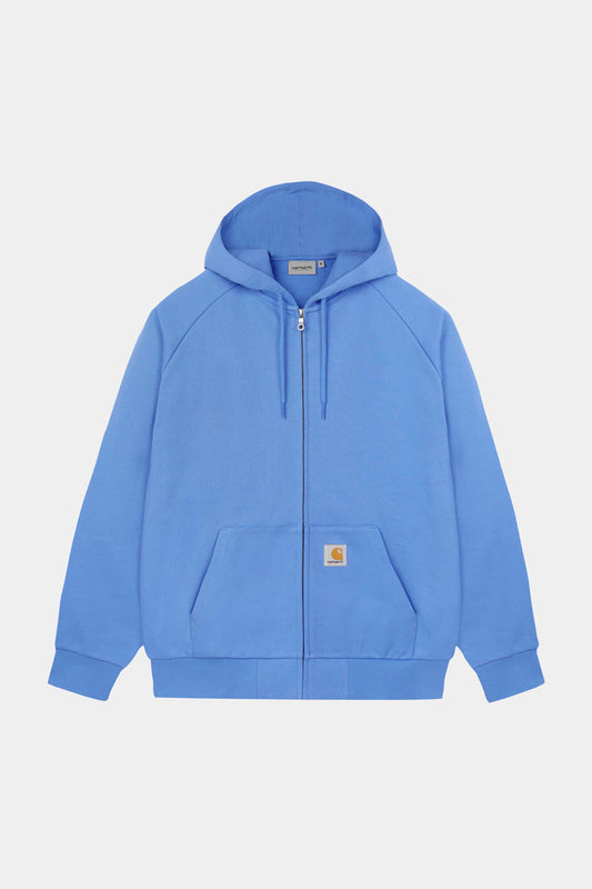 Hooded Square Label Jacket