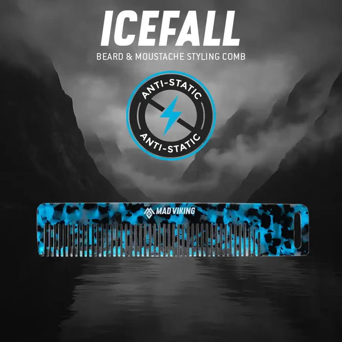 ICEFALL BEARD & MOUSTACHE STYLING COMB