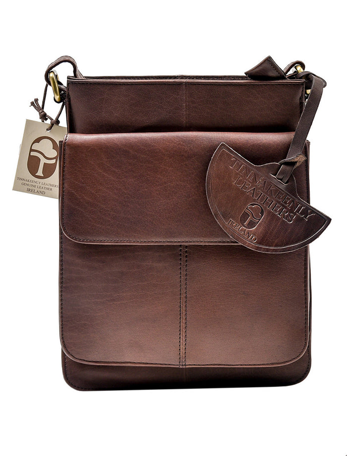 Irish Leather Sling Bag #color_brown