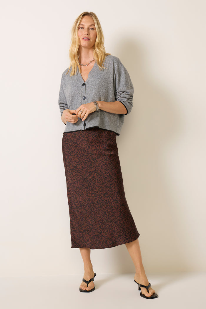 Izzy Leopard Skirt