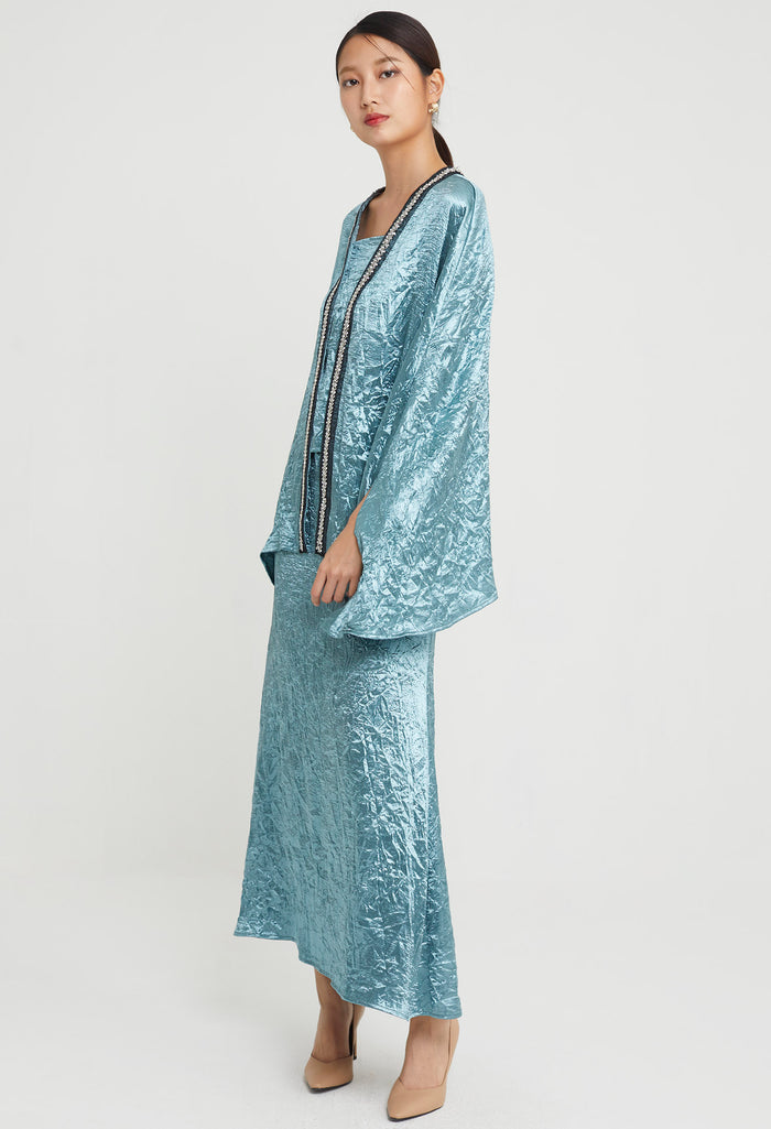 Jade Luxy Satin Maxi Skirt