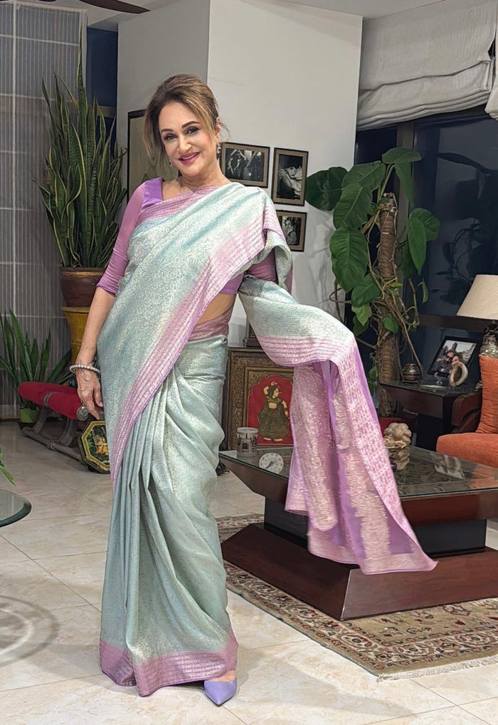 Jamavar Banarsi Silk: Zarneen