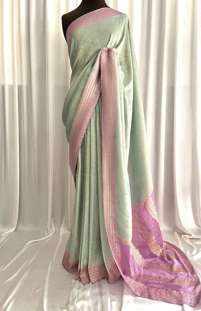 Jamavar Banarsi Silk: Zarneen