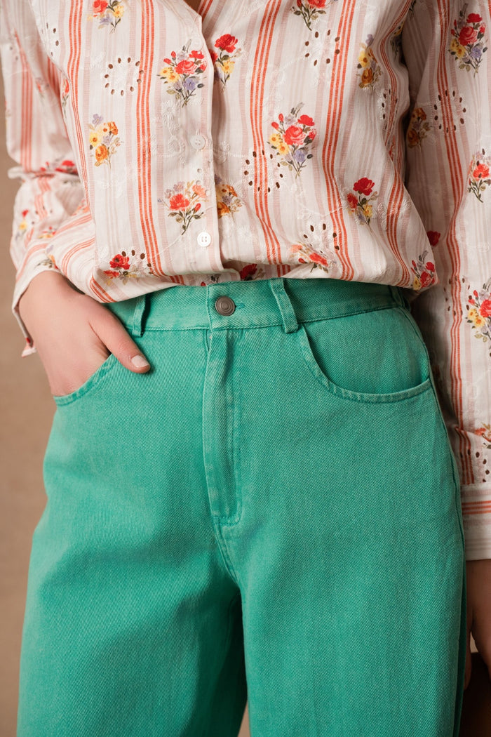 Jeans Aloïs - Vert