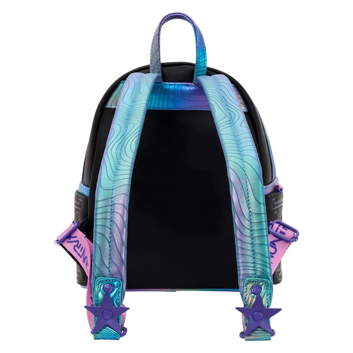 K-Pop Demon Hunters Huntrix Loungefly Mini Backpack With Photocard Holder Bag Charm in stock