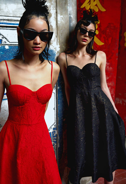 Kintsugi Midi Dress