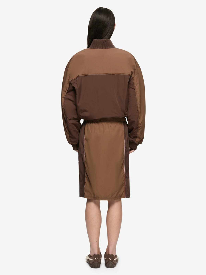 Laney Midi Skirt - Chocolate/Coffee