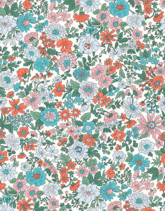 Liberty Fabrics Lasenby Quilting Cotton, Emily Annabelle C