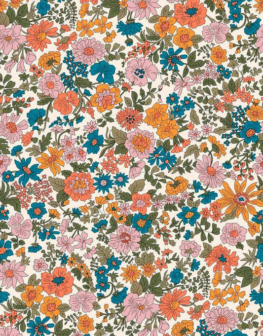Liberty Fabrics Lasenby Quilting Cotton, Emily Annabelle I