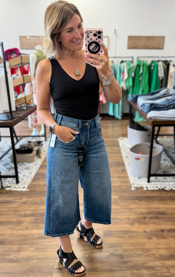 Liverpool - Claire High Rise Relaxed Culotte Pant