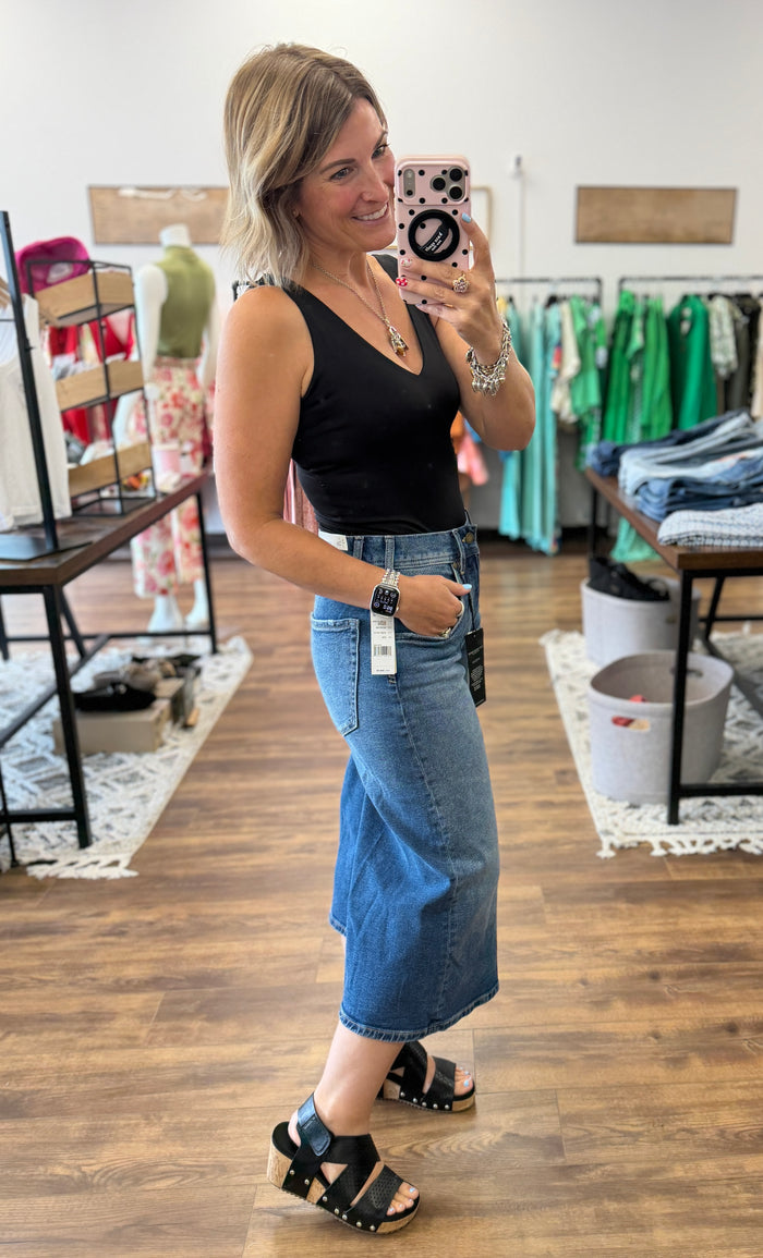 Liverpool - Claire High Rise Relaxed Culotte Pant