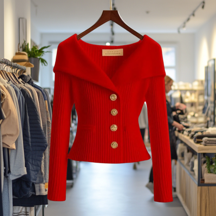 Loreta - Tricot-jacket Luxueux