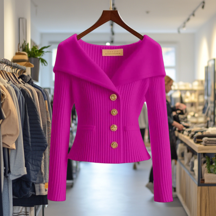 Loreta - Tricot-jacket Luxueux