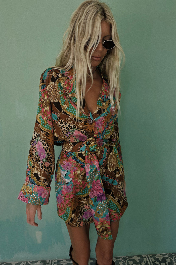 Lovers & Dreamers Blazer Dress - Cosmos Pink