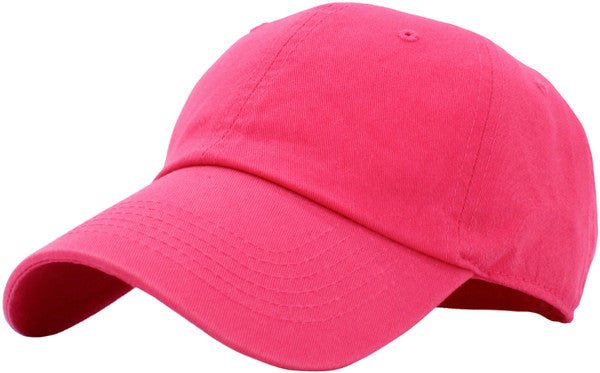 LOW PROFILE BASEBALL CAPS (DAD HAT)