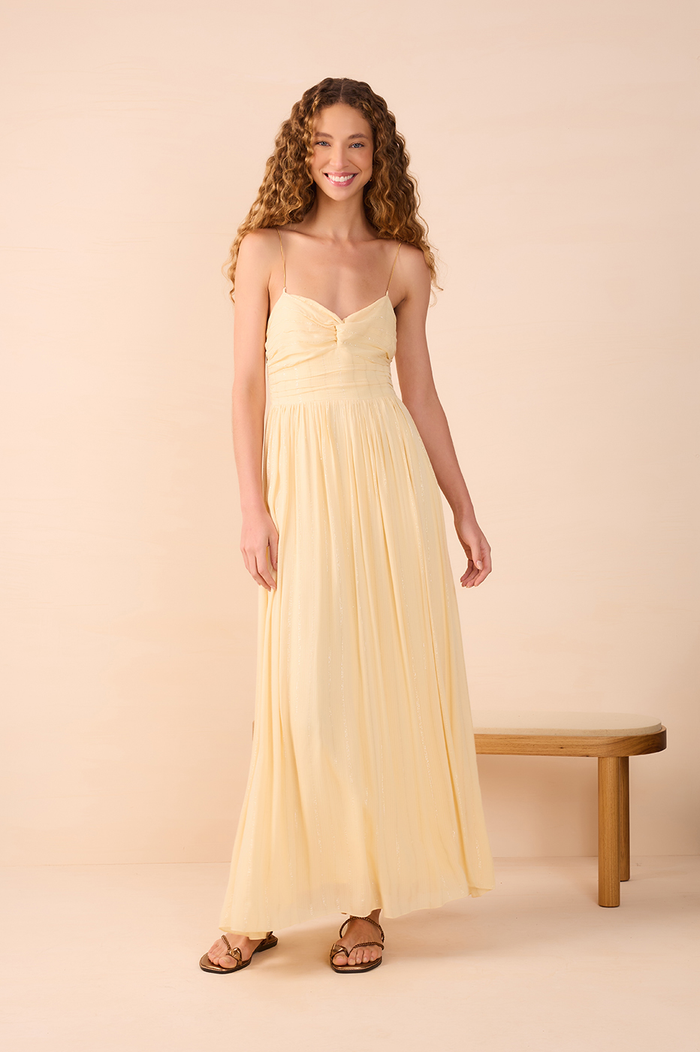 Lurex Bustier Maxi Dress_1