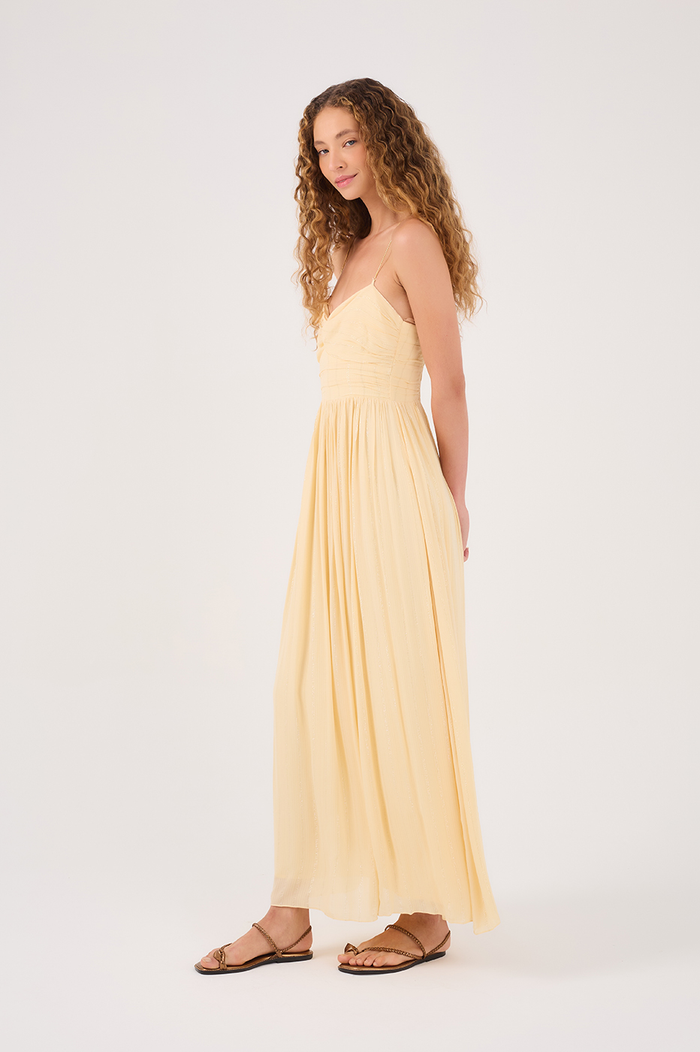 Lurex Bustier Maxi Dress_3