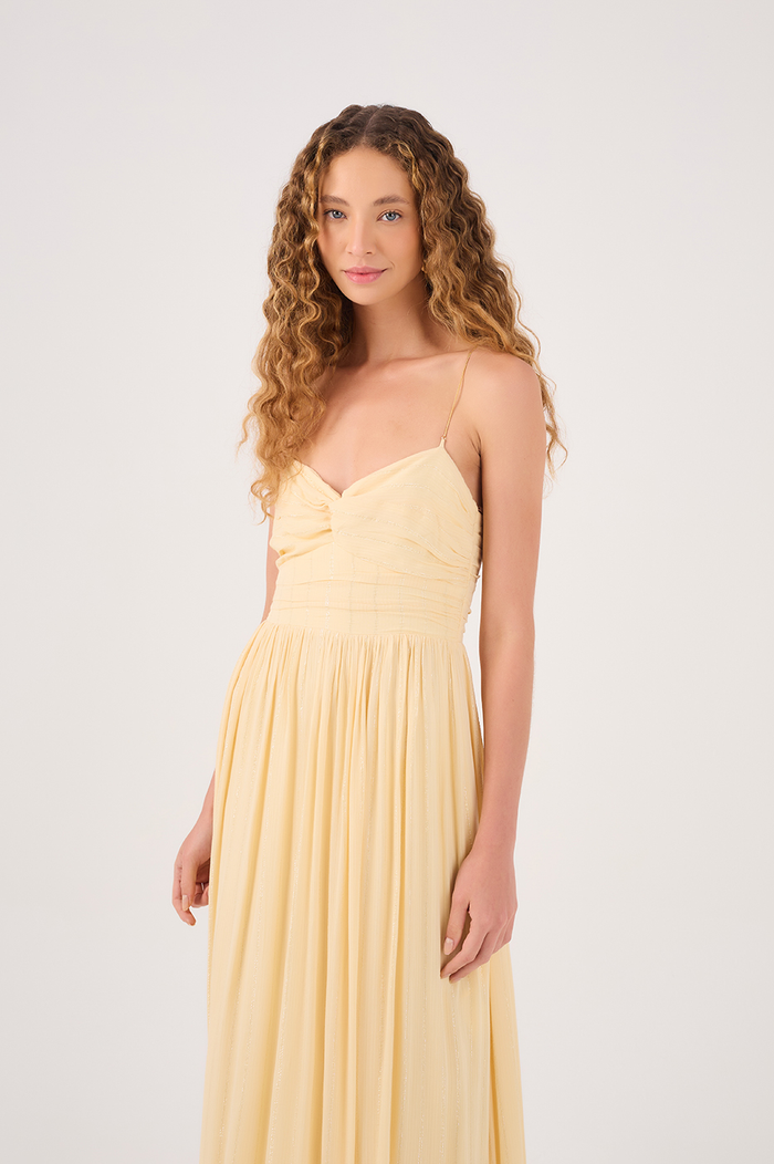 Lurex Bustier Maxi Dress_4