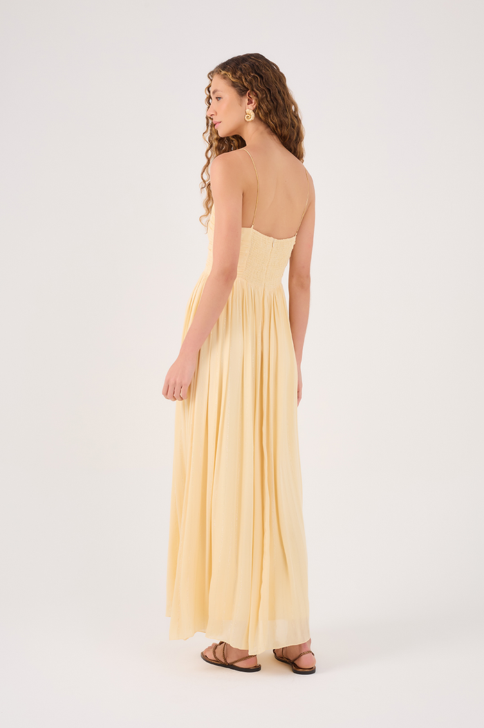 Lurex Bustier Maxi Dress_6