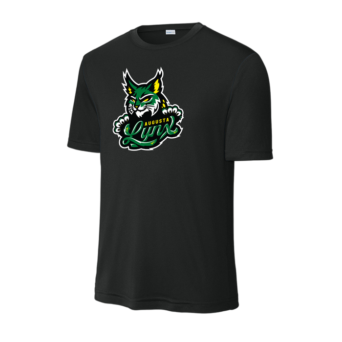 Lynx Black Performance Lockup Tee