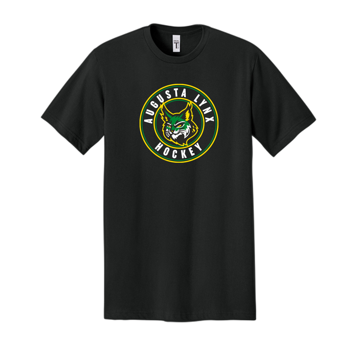 Lynx Black Round Tee
