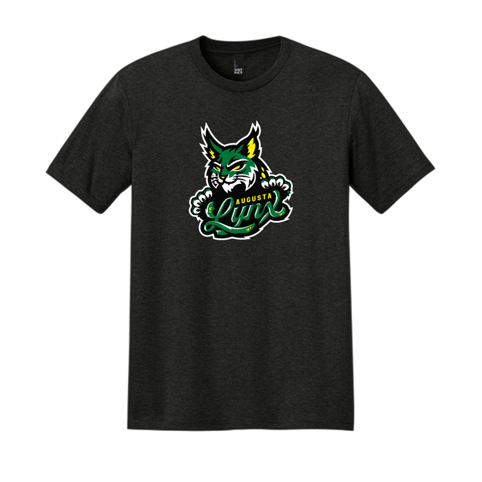 Lynx Black Tri Blend Lockup Tee