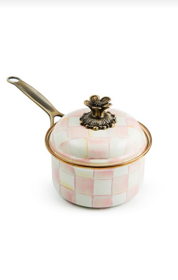Mackenzie-Childs COOKWEAR Rosy Check