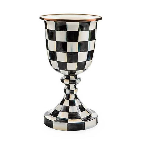 Mackenzie Childs Pedestal Vase
